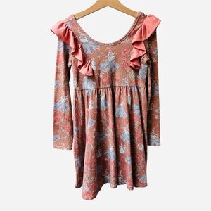 Rags | Disney Cinderella Ruffle Shoulder Dress